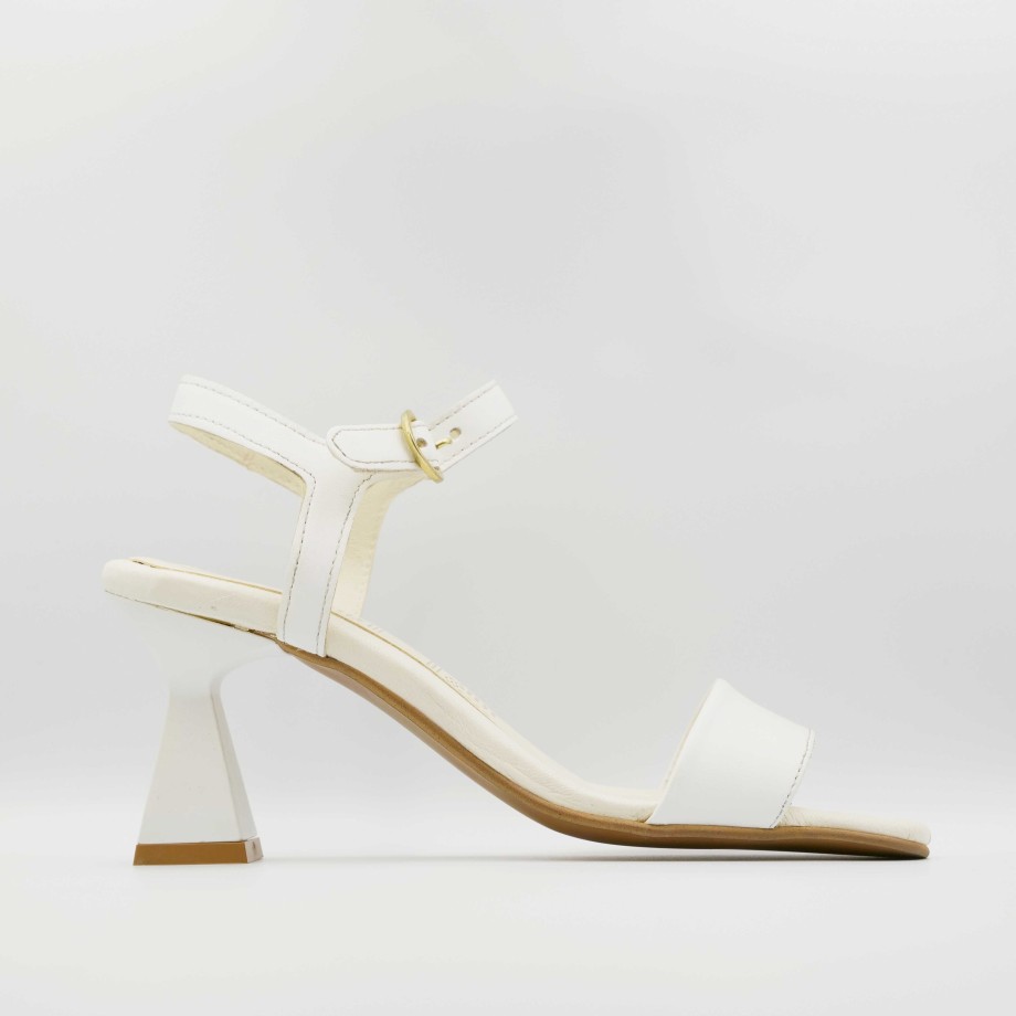 Mjus - Leather Heeled Sandals With Ankle Strap Best