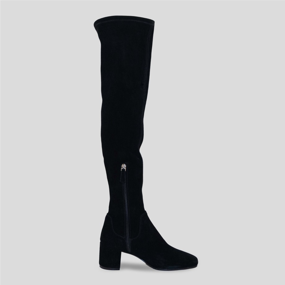 Roberto Festa - Super Stretch Suede High Boots Clearance