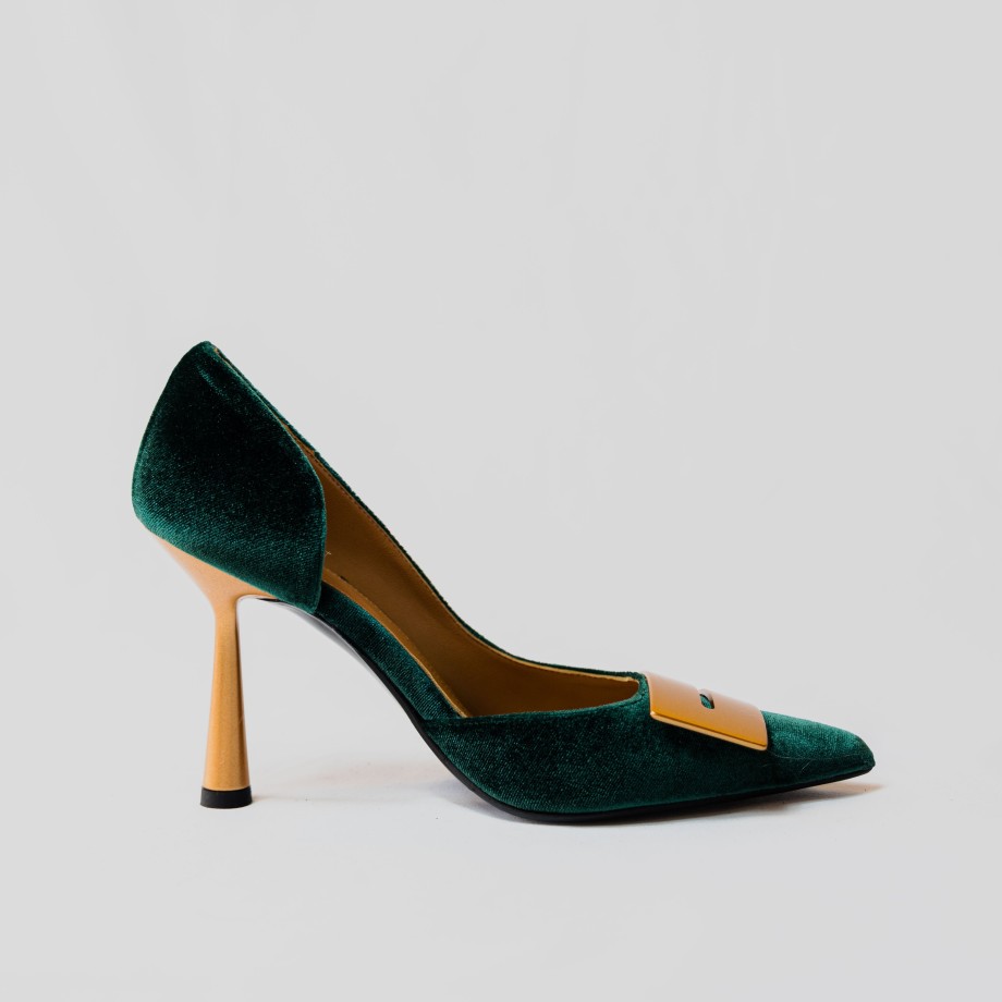 Chantal - Chenille Pumps With Accessory Clearance